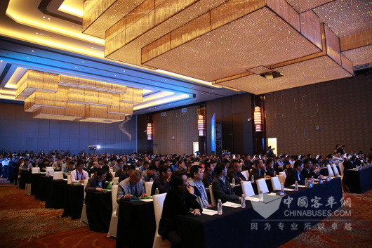 宇通纯电动公交整体解决方案推介会现场