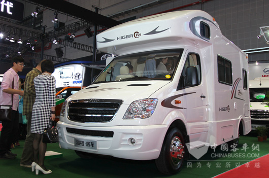 抢眼的海格C型房车