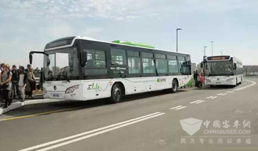 常隆客车亮相米兰