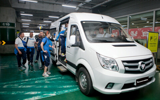 福田商务汽车护航国际剑联女子佩剑世界杯赛