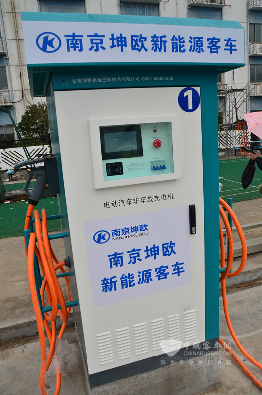 海格为客户建设的充电设备