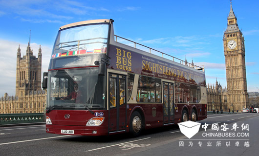 安凯客车在伦敦