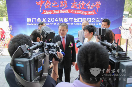 泰国客户对大金龙品牌极为认可