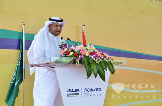 沙特客户为大金龙制造实力点赞