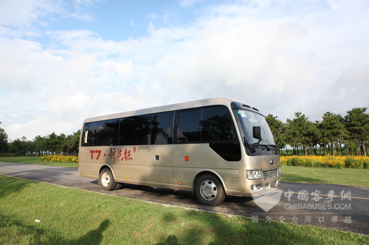 宇通T7驶入沈阳