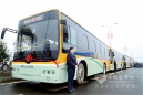 公交擦亮城市窗口 “南车”助力文明创建