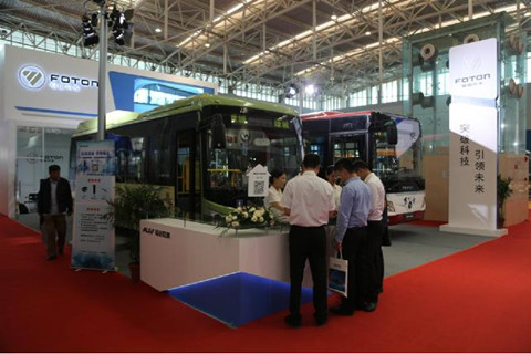 福田欧辉客车展台