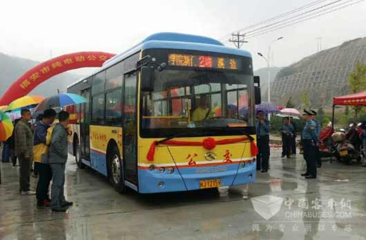 大金龙助力福安公交“电动化”