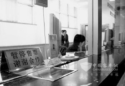 受大雪影响 长春部分客运班线停运