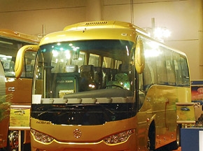 盛装出席品牌产品国际采购交易会 强势金旅再展品牌客车魅力