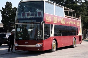 安凯“78座奔驰敞篷车”再次“远嫁”迪拜