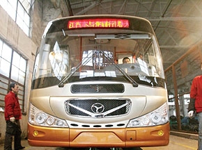 2009武汉版新公交将亮相第七届北京国际客车展
