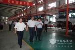 山东省原省长李春亭考察舒驰客车