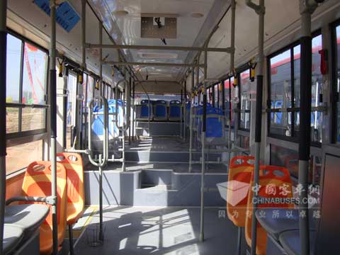 黄海天然气客车内饰
