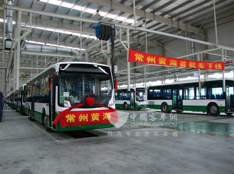 常州黄海CHH6110G02型城市客车