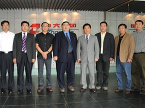 黑龙江省穆棱市党政领导考察中大集团