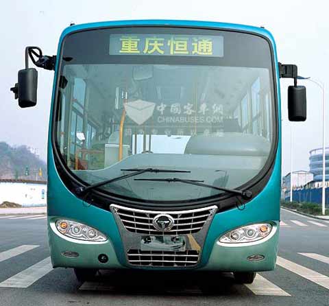 恒通14辆燃气环保客车服务邯郸