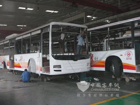 百辆恒通燃气客车交付重庆公交集团