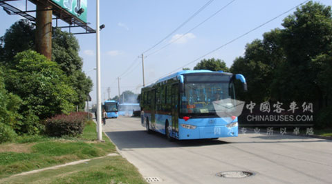 常隆城市公交客车YS6120G