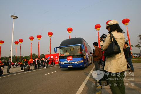 “宇通杯”节能技能竞赛比赛现场
