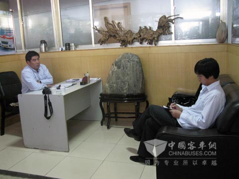 泰安交运李先明接受XINGKONG.COM独家专访