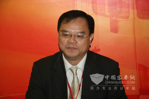 广汽日野(沈阳)汽车有限公司销售部长黎强