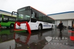 恒通首台全自主气/电混合动力客车下线