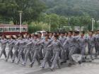 海格客车军训检阅 海格客车军训检阅