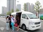 金晶走下海格车 金晶走下海格车