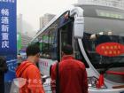 广大市民参观恒通新能源客车 广大市民参观恒通新能源客车