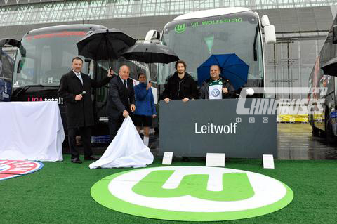 第63届汉诺威商用车展现场展车图片报道——德甲联赛用车——曼客车