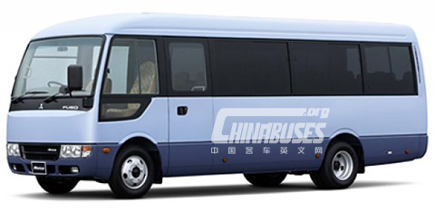 三菱扶桑卡客车股份有限公司推出新款轻型Rosa客车