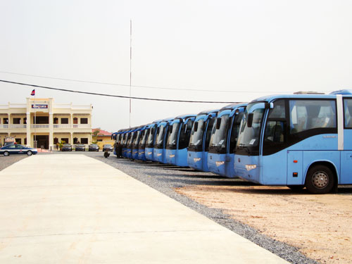 海格客车在柬埔寨