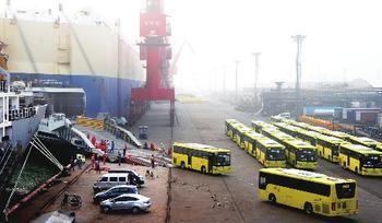 Lianyungang wharf export to Saudi Arabia