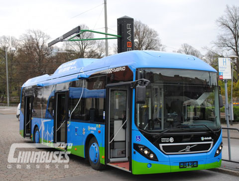 Opbrid Trukbaar重型车快速充电系统即将首次亮相IAA2014