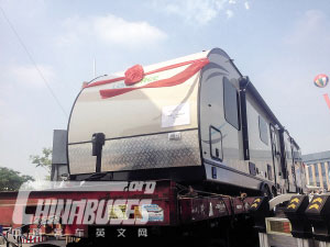 浙江桐乡产房车首次出口澳大利亚