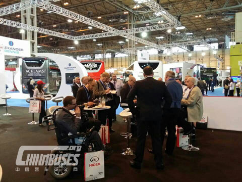 海格亮相2014欧洲客车展