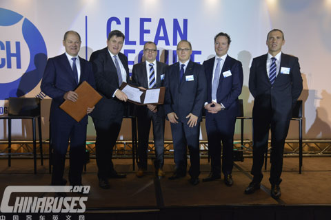 欧洲客车制造商签署协议 承诺促进燃料电池客车商业化