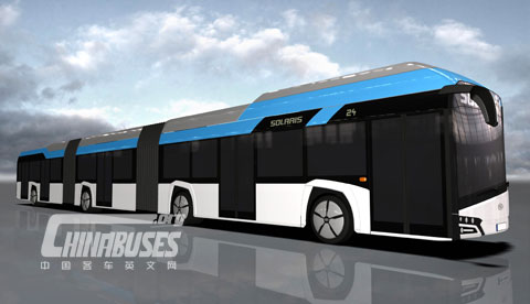 波兰索拉瑞斯联合华沙工业大学和波兹南工业大学共同研发双铰接电动客车