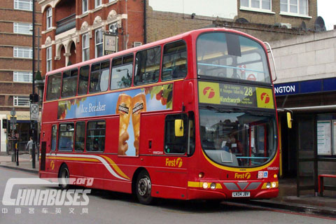 伦敦首条纯电动公交路线即将诞生