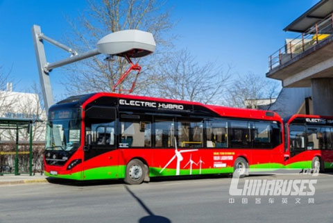 沃尔沃混合动力电动客车投运瑞典斯德哥尔摩