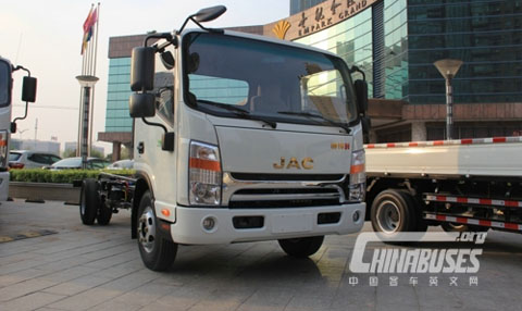 帅铃高端轻卡已经成为江淮出口的主要产品