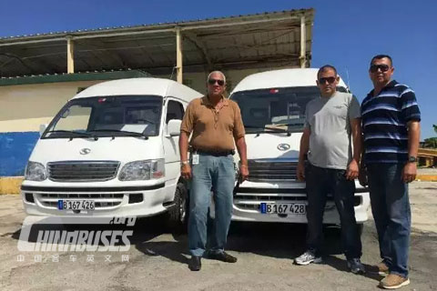 古巴对大金龙的“品牌爱”——201台大金龙金威交付古巴