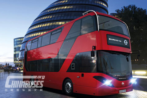 新款ADL Enviro400H双层客车即将亮相Coach & Bus Live展
