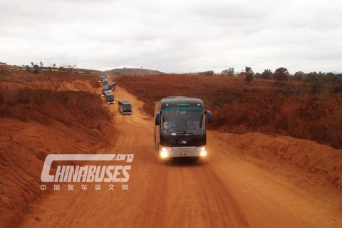 金龙客车助力第11届非洲运动会