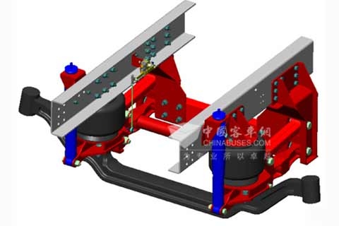 Tuthill（塔海尔） NP060非转向辅助桥空气悬架(13.7m客车） 