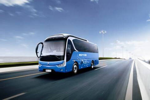 亚星8米锂电池纯电动旅游车