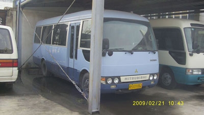 售99.6月原装日本三菱30座客车.机关用车