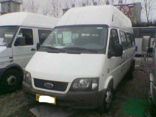 出售09年6月江铃全顺17座高顶后双轮柴油电喷沪牌手续齐全