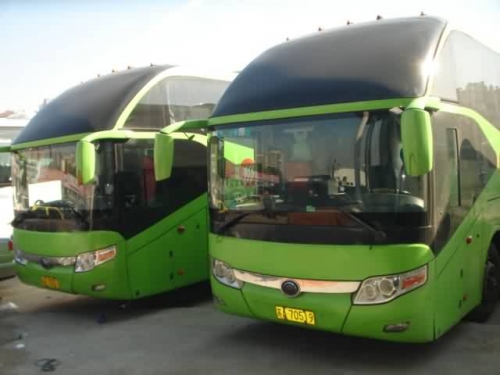 55座宇通2台新款玉柴电喷15.8万